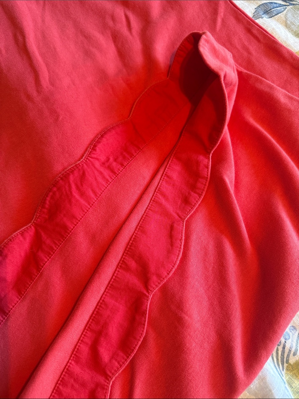 Talbots pink dress 100% cotton size large - Picture 8 of 8